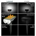 Linkind Solar Lights Outdoor, Solar Landscape Spotlights 3000K Warm