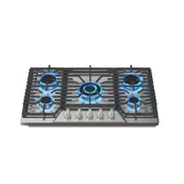 CASAINC 30'' Recessed Gas Cooktop with 5 Burners in Stainless Steel