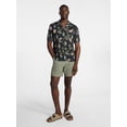 thumbnail image 2 of George Men's Relaxed Fit Printed Camp Shirt with Short Sleeves, Sizes S-3XLT, 2 of 5