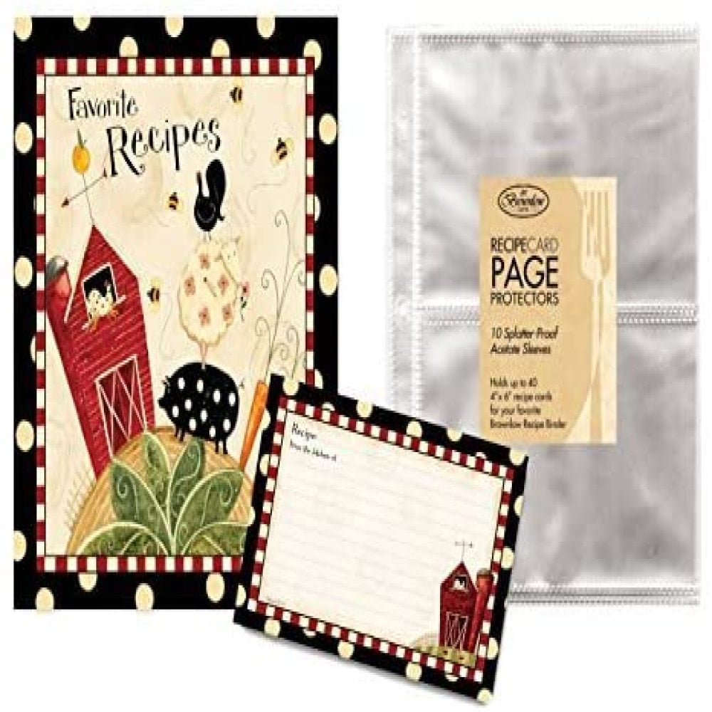 Brownlow Gifts Recipe Binder Refill Pages 