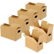 10Pcs Miniature Box Decor Paper Mini Box Figurine Mini House Decor Mini House Furniture Model