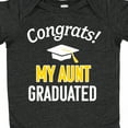 thumbnail image 4 of Inktastic Congrats My Aunt Graduated with Cap Boys or Girls Baby Bodysuit, 4 of 5