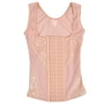 thumbnail image 2 of Women Waist Trainer, Multifunctional Row-buckle Design Nylon Open Bust Bodysuit  for Body Shaping Skin Color, 2 of 7