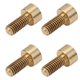 thumbnail image 3 of 50Pcs Cap Hex Socket Screw Copper Fastener Hardware Tools Industrial Supplies M4M4x9, 3 of 5