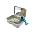 thumbnail image 1 of ruzhgo Denture Storage Case Box with Mirror and Brush Retainer Box Travel Portable Hard Box, 1 of 5