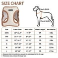 thumbnail image 2 of AIITLE Step-in Plush Dog Harness–Soft Plush, AIITLE Step in Vest Harness for Small and Medium Dogs Pet Supplies - Brown Corduroy, XS, 2 of 6