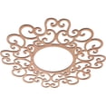 thumbnail image 2 of 34"OD x 13"ID x 1/4"T Reims Wood Fretwork Pierced Ceiling Medallion, Cherry, 2 of 3