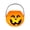 11cm, variant on Light Up Pumpkin Candy Pail LED Trick Or Treat Bucket Portable Halloween Candy Holder For Halloween Party Front Door Decor