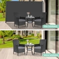 thumbnail image 6 of TLGREEN Retractable Side Awning, Retractable Patio Screen Awning, UV Resistant, Sun Shade, Outdoor Privacy Screen for Garden, Balcony, Courtyard (Dark Grey), 6 of 11