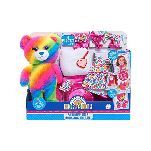 rainbow bear stuffed animal