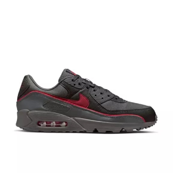 Men's Nike Air Max 90 PRM Iron Grey/University Red-Black (HV4517 001) - 13