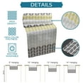 thumbnail image 6 of Geometric Yellow Gray Table Runner Home Wedding Decor Table Flag Mat Table Centerpieces Decoration Party Dining Long Tablecloth, 6 of 6