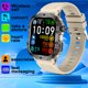 thumbnail image 2 of Mirar Pulsera inteligente Pantalla táctil de 1,96 pulgadas Monitor de ritmo cardíaco BT 100+ modos deportivos IP68 resistente al agua para mujeres y hombres Smartwatch, 2 of 8