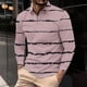 thumbnail image 1 of Blusa y camisa de manga larga con cuello vuelto para hombre, informal, con cuello vuelto, estampado, para fitness, deportiva, de manga larga, de poliéster, 1 of 5