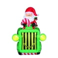 thumbnail image 1 of Gonflable Père Noël avec TRCTR6' (Lot de 1), 1 of 3