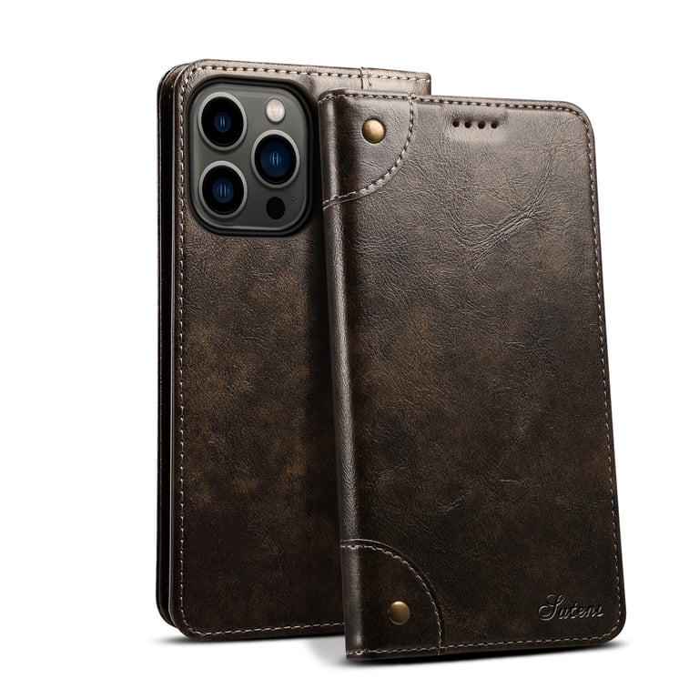 iPhone 11 Pro Max Leather Case, iPhone 11 Pro Max Wallet Folio