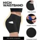 thumbnail image 2 of FIT 3 Pack 5" 8" 11" Crossover Biker-Shorts-Mujer con bolsillos Buttery Soft Cintura alta Control de barriga Legging Yoga3 Pack - Negro/Negro//Gris 5"Large esquí esquí Gafas de esquí, 2 of 5