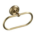 thumbnail image 5 of ROSENICE 1Pcs Vintage Rustic Looking Towel Hanger Bathroom Accessory Golden Copper 11.8x3.9in, 5 of 8