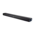 thumbnail image 1 of Barra de sonido Denon DHT-S218 (negra), 2.1 canales, audio 3D con Dolby Atmos, 2 subwoofers incorporados, controladores y tweeters de rango medio duales, HDMI 4K UHD con eARC, potenciador de diálogo,, 1 of 5