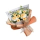 thumbnail image 1 of Ramo de flores de ganchillo hecho a mano con flores artificiales, ramo de punto para boda/ Amarillo, 1 of 9