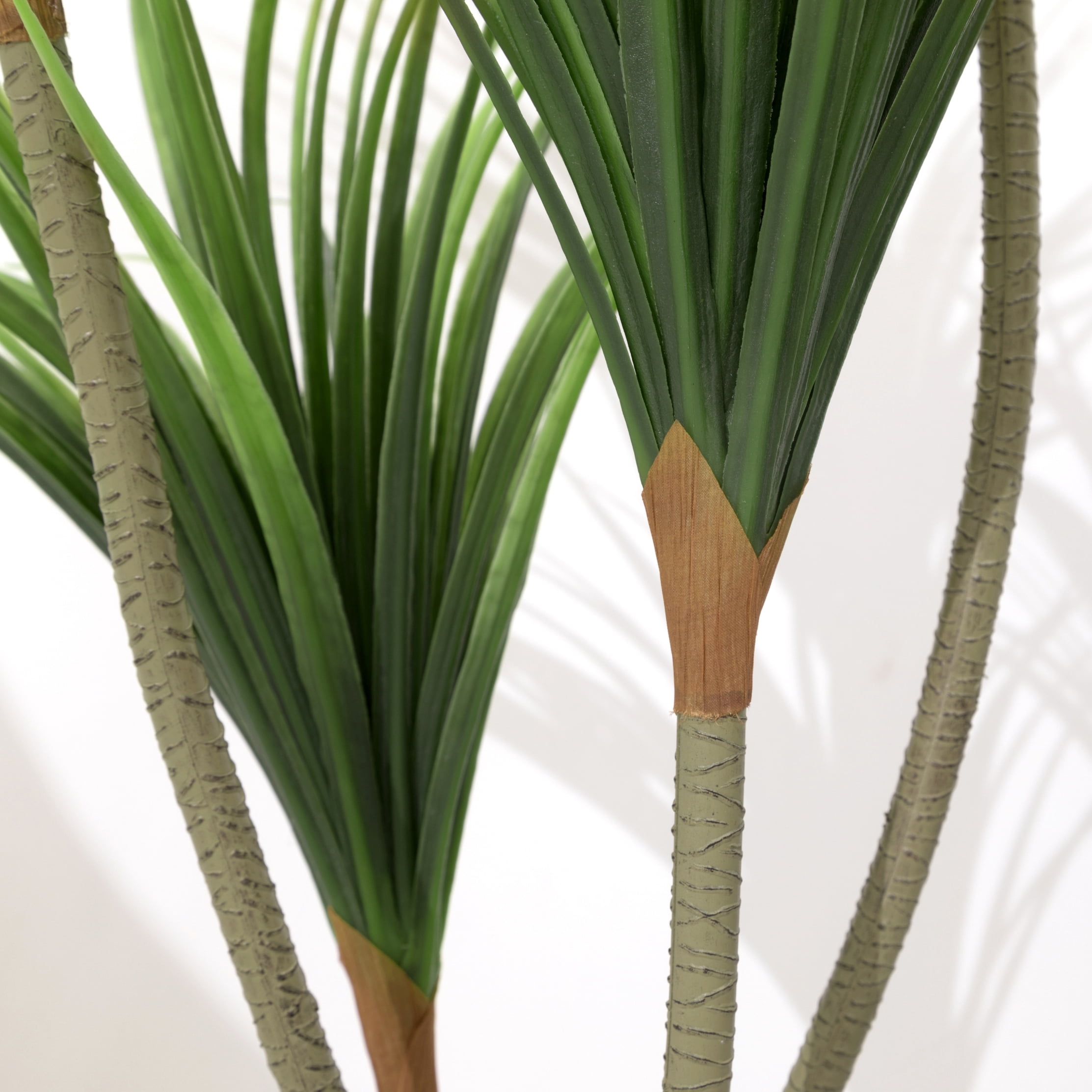 BALANBO Artificial Dracaena Plant, 5ft Faux Plants Fake Yucca Palm Trees in Pot Realistic Dragon Tree for Living Room Home Office  Indoor Outdoor Decor