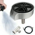 thumbnail image 1 of Kitchen Sink Automatic Glass Rinse 360 Degree Rotating Nozzle Glass Rinse High Pressure Kitchen Sink Faucet Bottle Washer Cleaner Accessory Suitable for Bar Sink Accessories, 1 of 8