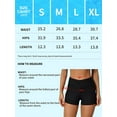 thumbnail image 2 of ALove Women Mesh High Waisted Beach Board Shorts With Pockets Swim Shorts Bath Suit Bottoms, 2 of 8