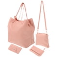 thumbnail image 3 of 4 Uds. Conjunto de bolsos para mujer, bolsos de mano, bolso de hombro, conjunto de monedero, bolso de mano de moda, 3 of 6