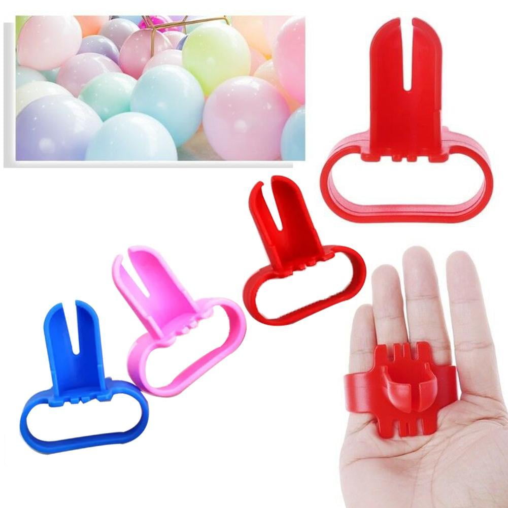 Easy To Use Knot Tying Tool For Latex Balloons Supplies Tie Balloon Clips  S6S6 