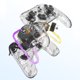 thumbnail image 2 of Mando Gamepad RGB con perilla trasera Manija de juegos inalámbricos transparentes para Switch PC / Lite, 2 of 8