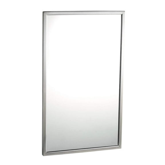 Bobrick B-290 2436 - Welded-Frame Mirror 24"x36"