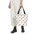 thumbnail image 3 of Vsdgher Different Mushrooms print Reusable Shopping Grocery Bags for Women Shopping with Pouch Foldable Pouch Lightweight Polyester Fabric, 3 of 6
