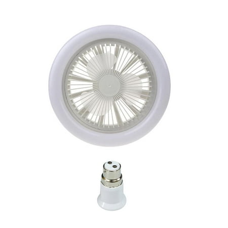 

10.2inch Fan Lamp Flush Mount with B22 to E27 Converter AC 85V-265V for Home