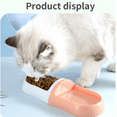 thumbnail image 7 of ACDANC 2Pcs Cat Food Bowl,Safe Food-Grade Material Cat Bowls for Indoor Cats with Non-slip Base,Colorful Capsule Design Cat Feeder, 7 of 7