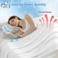 thumbnail image 3 of Yellow Ombre Cooling Blanket,Lightweight Breathable Summer Throw Blanket with Double Sided Cold Effect,White Gradient Color Modern Abstract Art Picnic Blankets Bed Sheet for Hot Sleepers 60"x80", 3 of 8