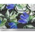 thumbnail image 2 of Soimoi Cotton Duck Fabric Flower Watercolor Print Fabric by Yard 42 Inch Wide, 2 of 3