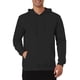 thumbnail image 1 of SUDADERA CON CAPUCHA INSPIRADA CHIC PARA HOMBRE DE MANGAS LARGAS SÓLIDA CON CORDÓN PULLOVER 2XL NEGRO OSCURO, 1 of 7