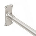 thumbnail image 5 of Utopia Alley Rustproof Wall Mounted L-Shaped Corner Shower Curtain Rod, Nickel, 5 of 9