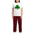 thumbnail image 4 of CafePress - Shamrock Ver6 Women's Light Pajamas - Women's Short Sleeve Print T-Shirt and Pants Light Cotton Pajama Set, 4 of 7