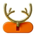 thumbnail image 2 of HOZADOIE Deer Horn Hook Kitchen & Dining Non-Marking Hooks No-Punch Plug Data Cable Charger Power Plug Storage Key Antler Hooks Power Plug Storage Key Antler Hooks, 2 of 5