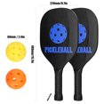thumbnail image 3 of Pickleball Rackets Set Pickleball Paddle Set of 2 Rackets and, 3 of 8