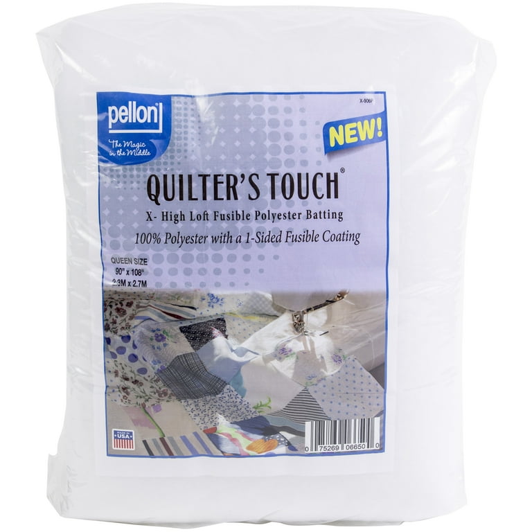 Quilter's Touch High Loft Fusible Polyester Batting