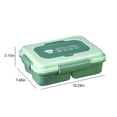 thumbnail image 3 of Kadlawus $15 & under Lunch Box Kids,Bento Box Adult Lunch Box,Lunch Containers For Adults/Kids/Toddler,1600ML-4 Compartment Bento Lunch Box,Built-In Reusable Spoon &, 3 of 8