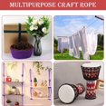 thumbnail image 3 of MesaSe Soft Rope Cord Casewin 2Pack Soft Cotton Rope 10 M/33 Feet 8 MM All Purpose Cotton Rope Craft Rope (Red/Black), 3 of 7