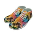thumbnail image 3 of Wismoutput Coconut Tree Printed Sneakers for Men Boys Light Comfortable Wear-Resistant Barefoot Shoes Size 5.5-14, 3 of 7