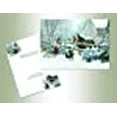 thumbnail image 3 of Performing Arts Velvet Touch Finish Boxed Christmas Cards, Full Color Inside Designs, Beautiful Soft Mat Finish, Made In the USA, Feeding Horses Scene (16 cards, 16 envelopes), 3 of 3