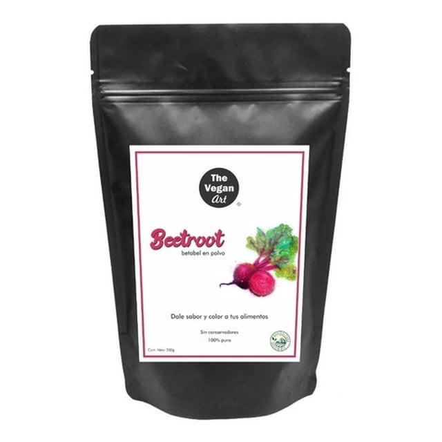 Beetroot Betabel En Polvo 200g The Vegan Art 100% Puro The Vegan Art Original