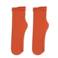 thumbnail image 5 of Eoperou 1 Pair Women Summer Socks Thin Anti-slip Solid Color High Elasticity Soft Sweat Absorption Breathable Yoga Summer Mid Tube Socks Women Footwear, 5 of 8