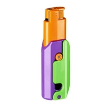 CASAFUN Torch Lighters, Butane Lighters, Adjustable Jet Flame Torch Lighters, Windproof Butane Refillable Gas Torch Lighter Candle Lighter for Home, Kitchen, Grill, BBQ, Fireworks
