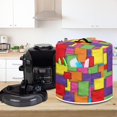 thumbnail image 3 of Small Appliance Covers for Electric Pressure Cooker Rice Cooker and Air Fryer Insulated Protector Cover Instant Pot Cover 8 Quart Stain Resistant Washable Cover, Stitching in Squares, 3 of 4